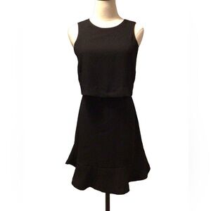 .Banana Republic Dress Black Sleeveless Open Back Size OP Material Tag Mi…